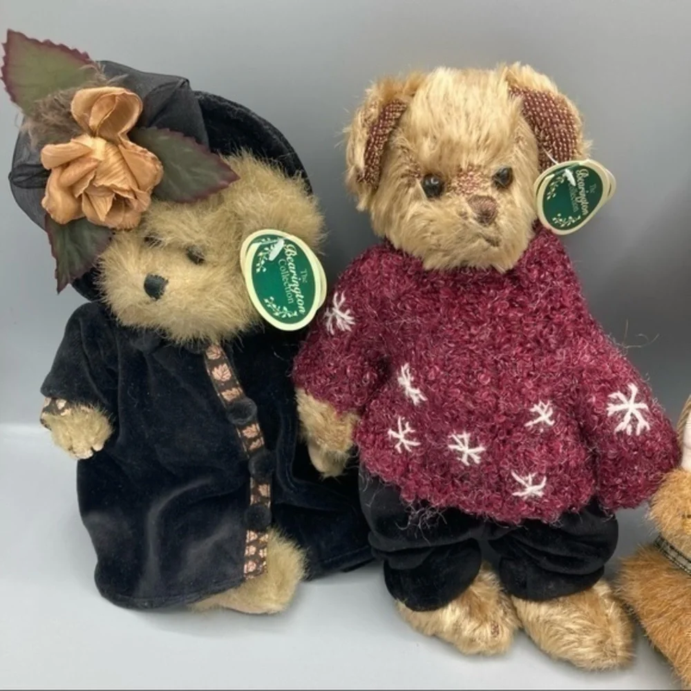 💋 ✨Bearington Collection Toby #1369 NWT Sweater Holiday Bear 🐻